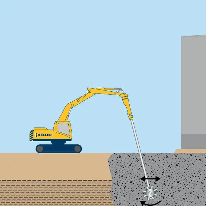 Mass soil mixing