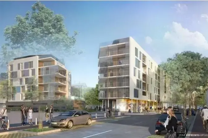 Ecoquartier Divercite à Voiron DSM vue archi