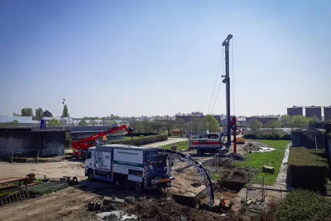 Vue du chantier