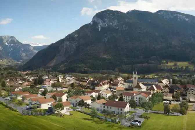 vue sur l'ensemble immobilier