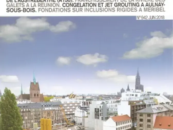 Quai Kellermann, article paroi moulée revue Travaux couverture mag