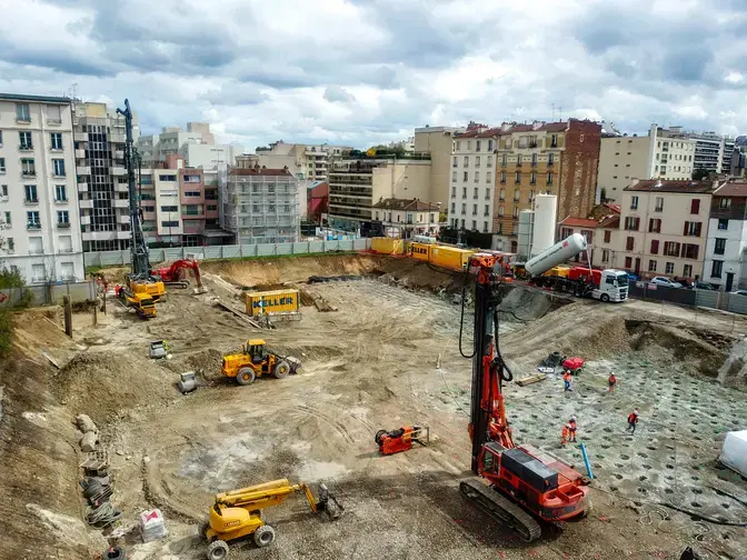 Ensemble Immobilier Boulogne-Billancourt vue aérienne