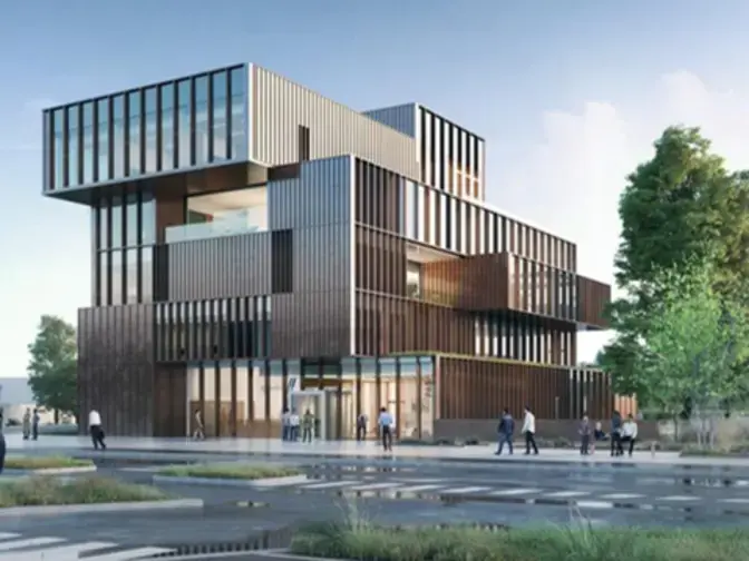 Photo de synthèse bâtiment fini