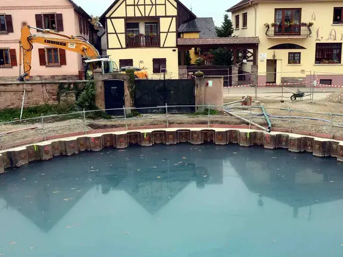 Bassin enterré 