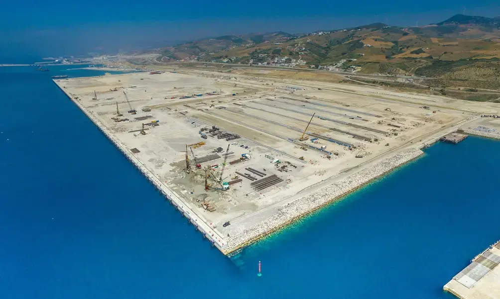 Infrastructure marché image - port de Tanger Med II