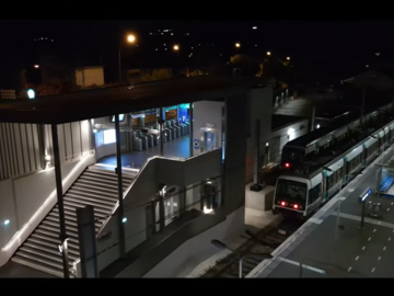 vue sur la gare