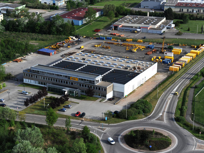 Bureau photo siège duttlenheim vue aérienne