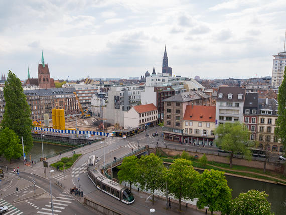 Kellermann, Primark paroi moulée, vue aérienne