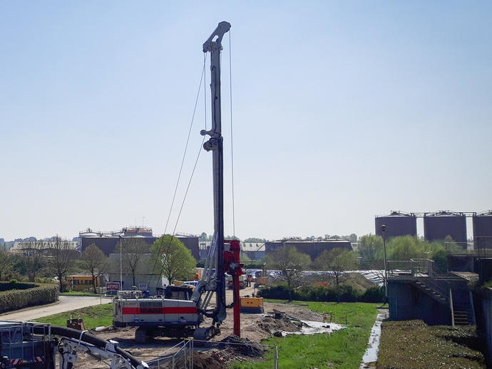 Vue du chantier