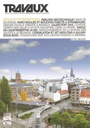 Quai Kellermann, article paroi moulée revue Travaux couverture mag