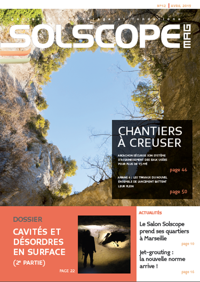 Article Solscope avril 2019 Page de garde