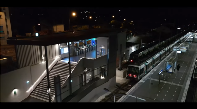 vue sur la gare